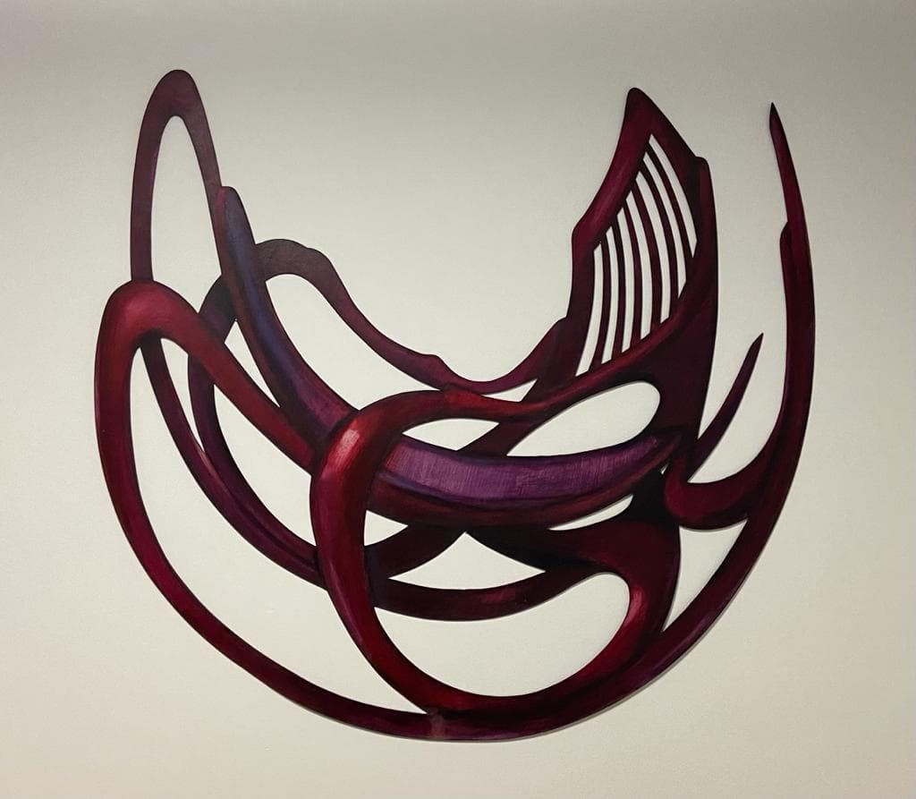 Regina Silveira — Cadeira, da série Inflexões, 1987