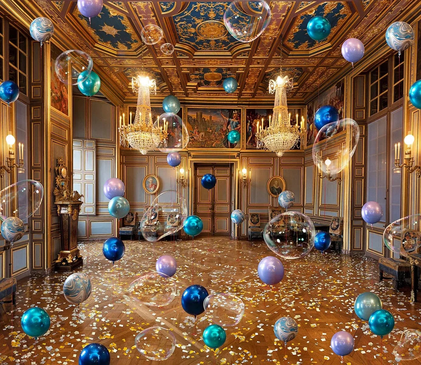 Flávia Junqueira — Saint-Louis Rooms, Château de Fontainebleau #1, 1137, 2022