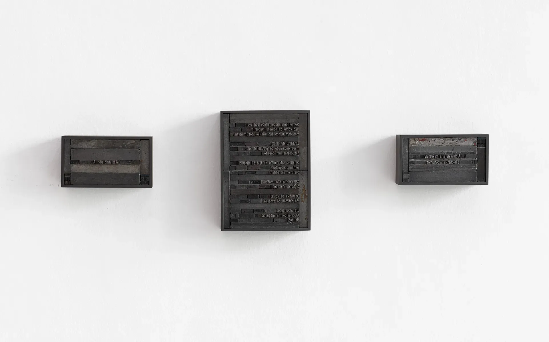 Fernando Velázquez — Biastiário, matriz palimpsesto, objeto (conjunto), 2025
