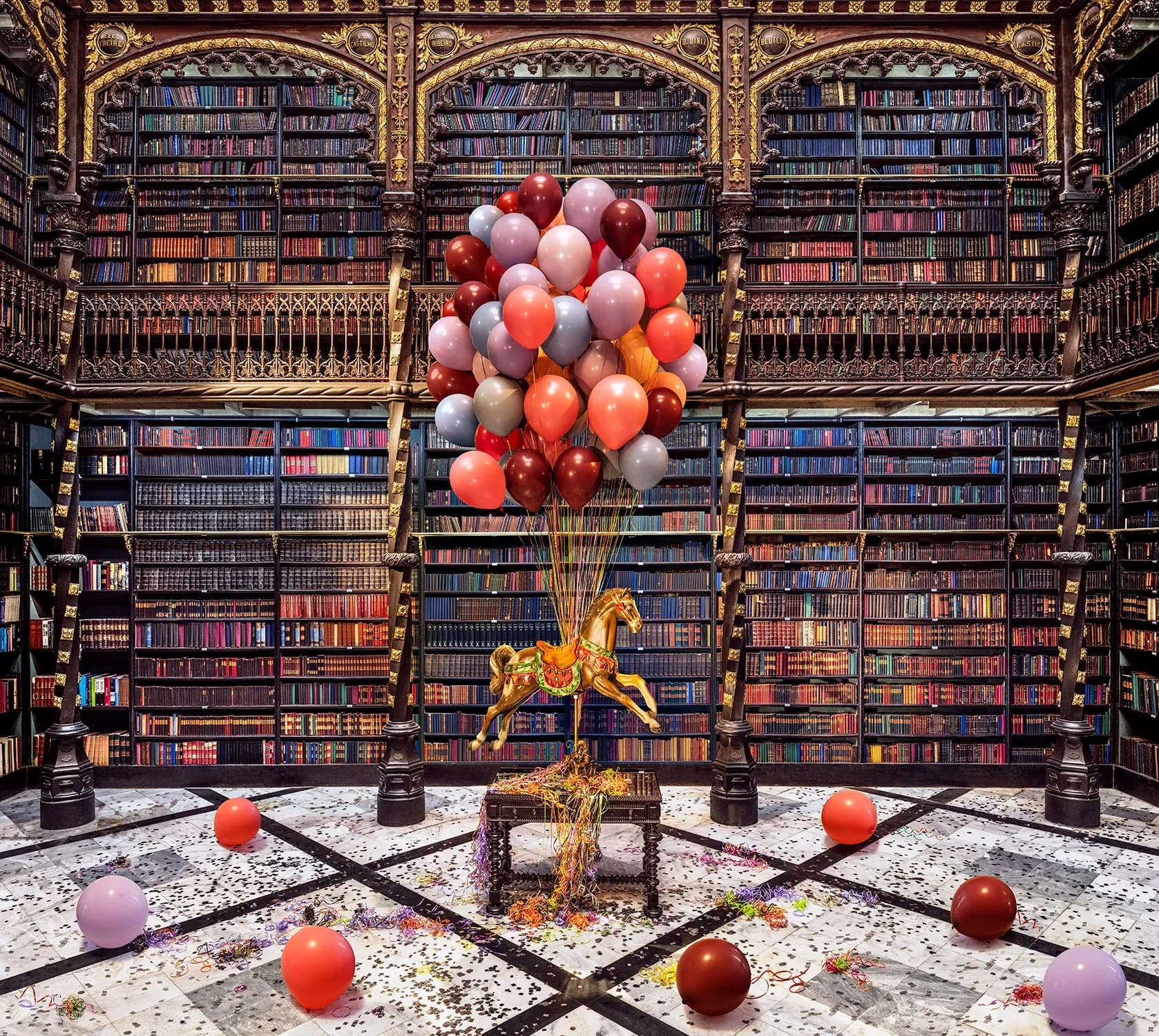 Flávia Junqueira — Real Gabinete Português de Leitura #2, 1837, 2024