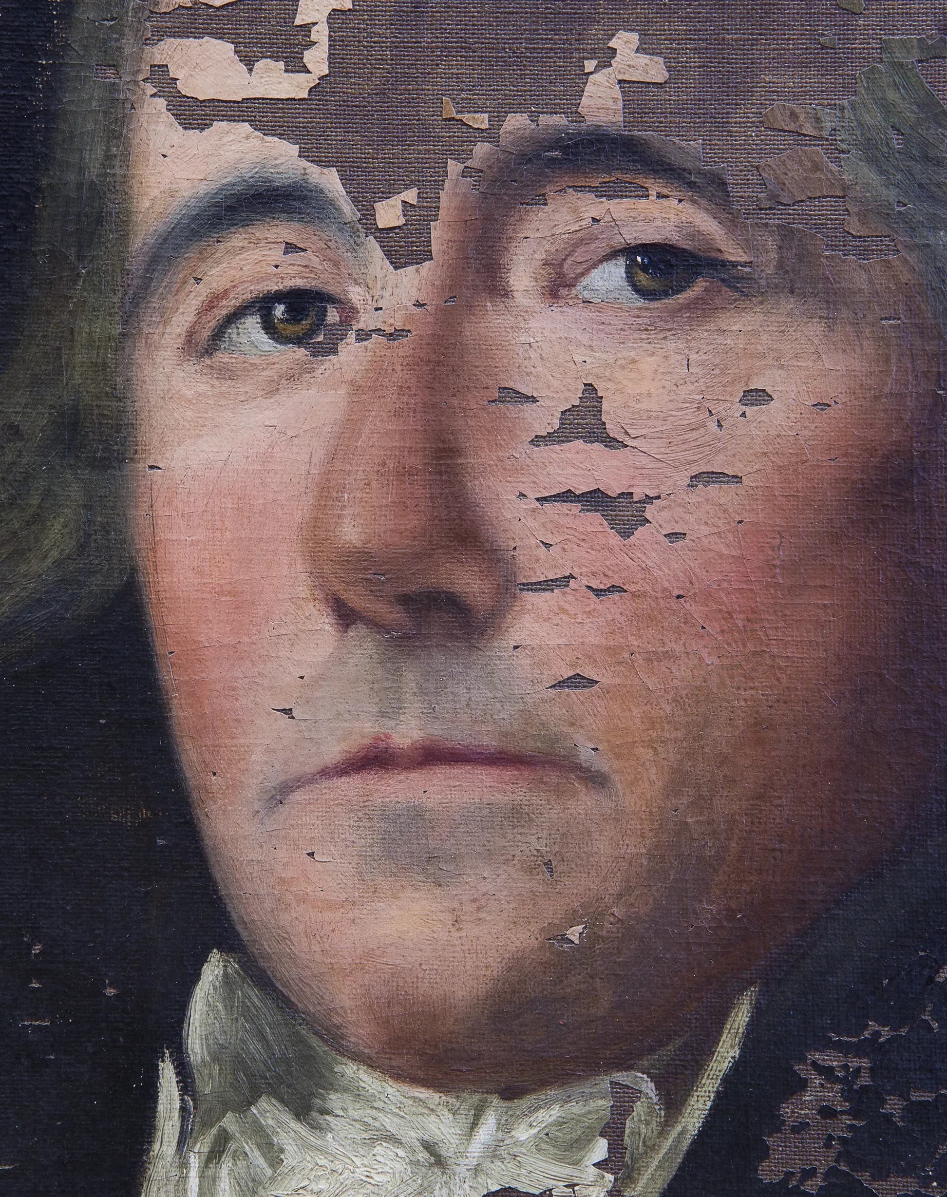 André Penteado — Autor desconhecido, detalhe de reprodução da pintura do acervo do Museu Dom João VI, 2017
