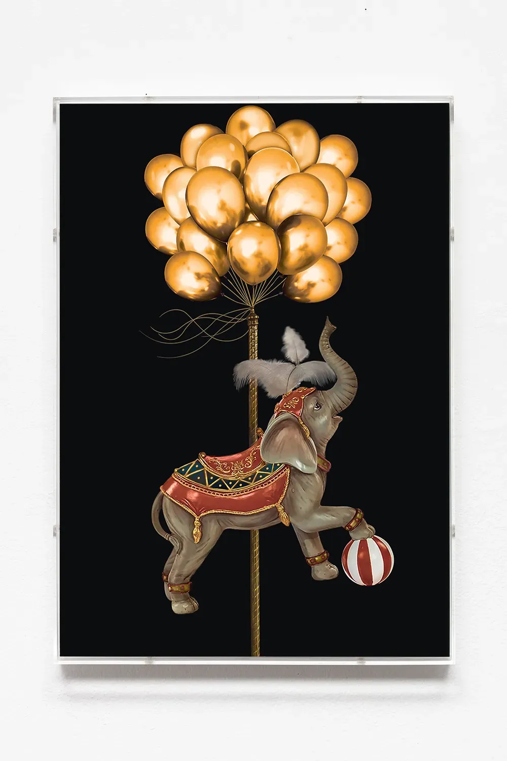 Flávia Junqueira — Série Carnival Carousel/Elefante #1, 2020