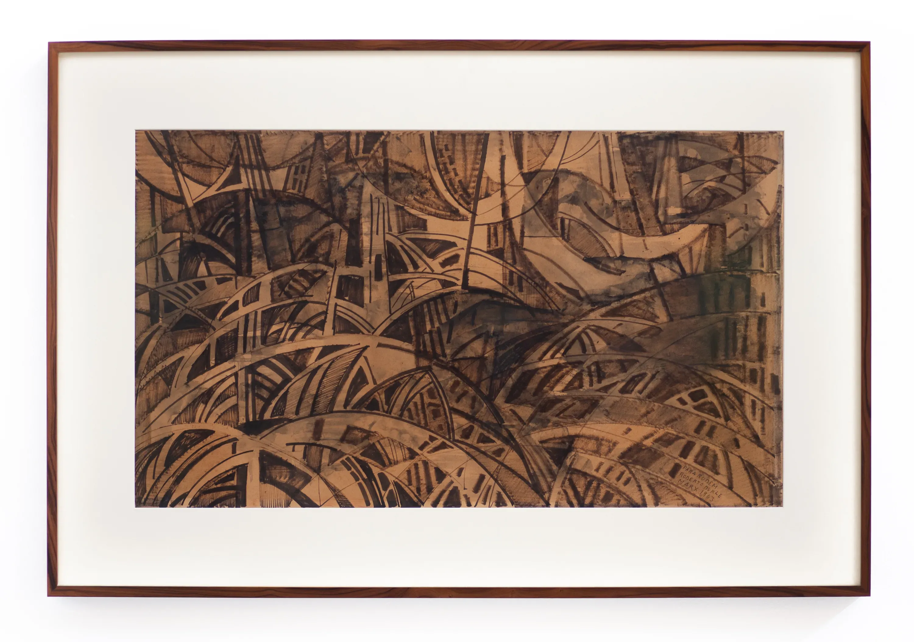 Roberto Burle Marx — Sem título, 1963