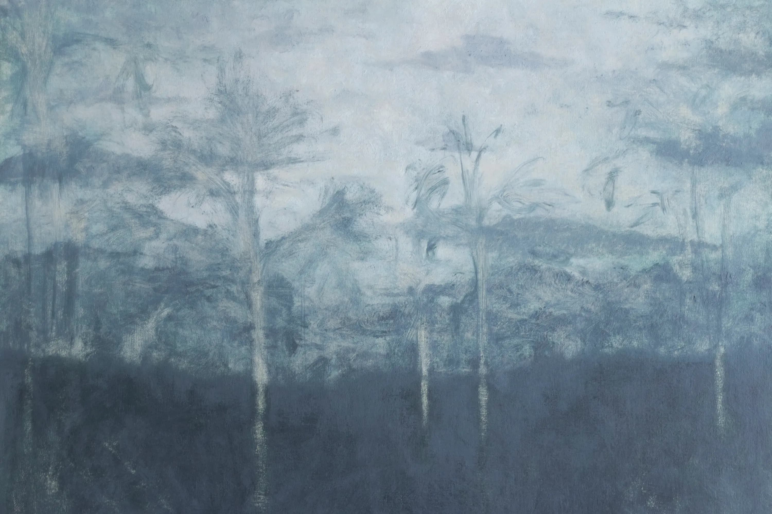 Paulo Valeriano — Paisagem com buritis, 2025