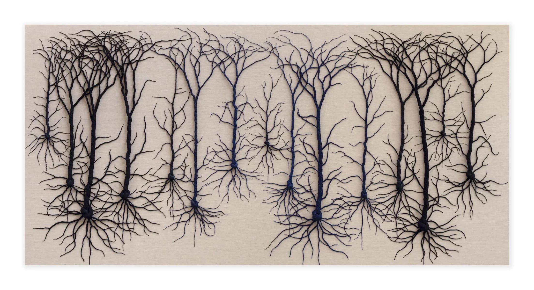 Janaina Mello Landini — Ciclotrama 357 (bosque neural), 2024