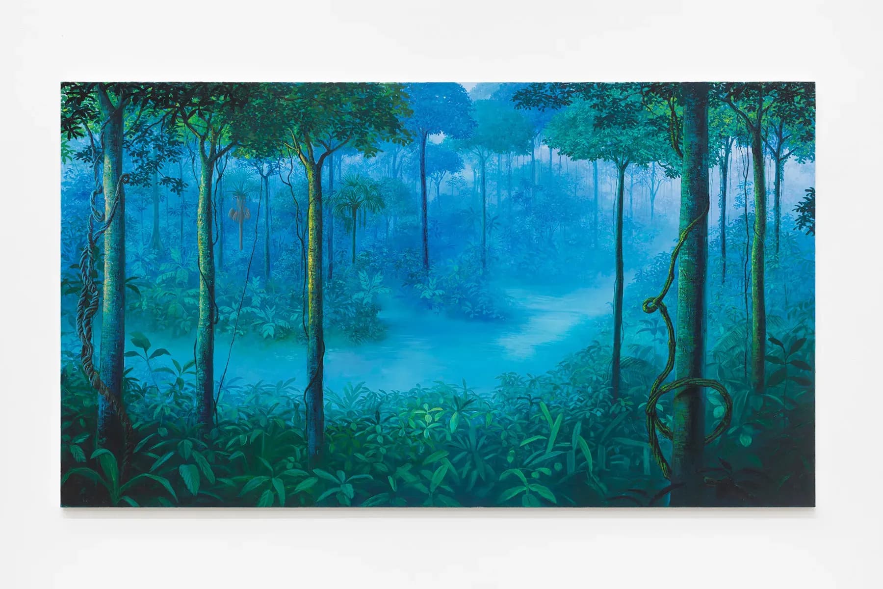 Miguel Penha Chiquitano — Igarapé azul, 2024