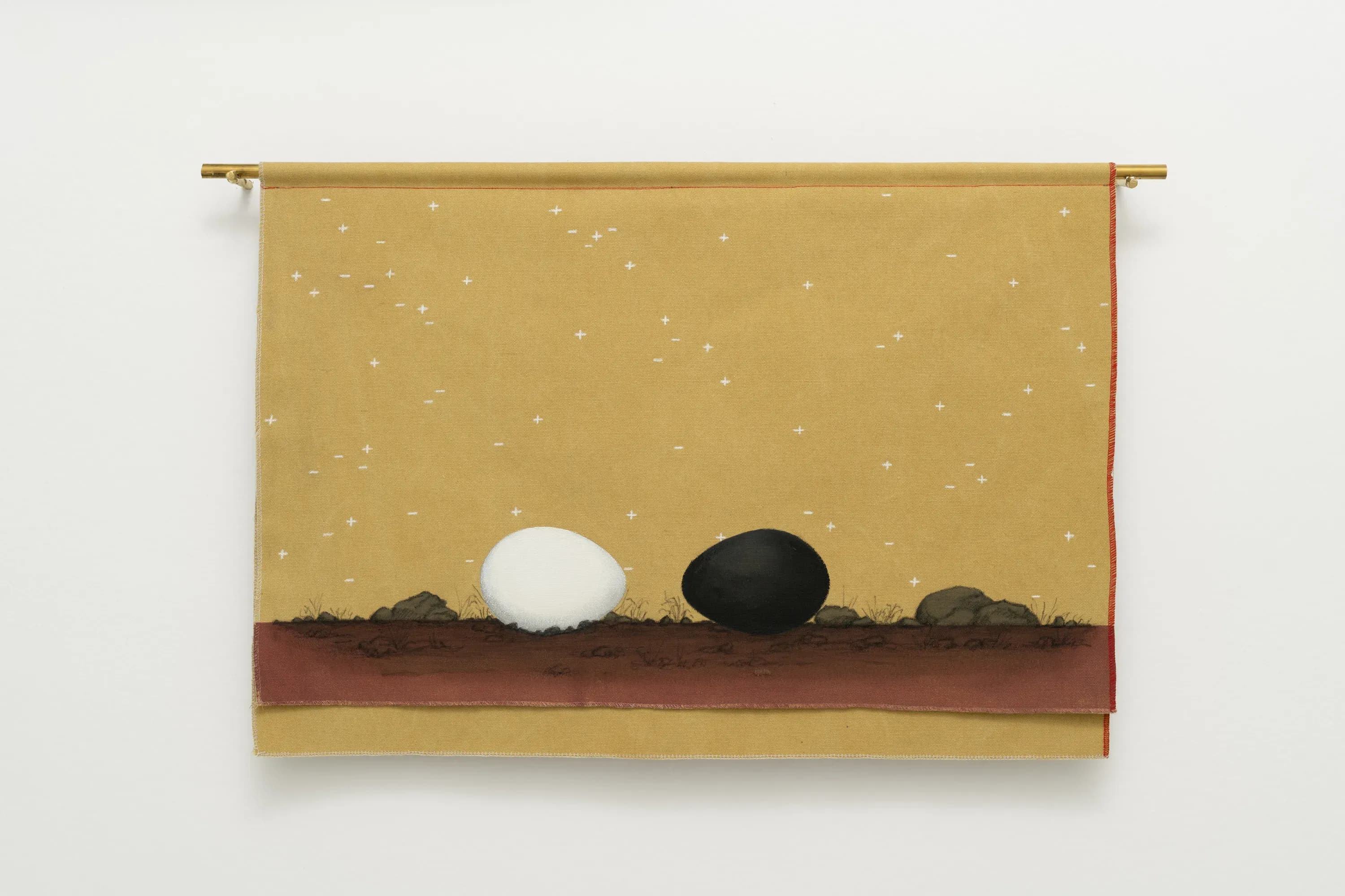 Rodrigo Braga — Equilíbrio aparente / Ovos (da série Ponto zero), 2026