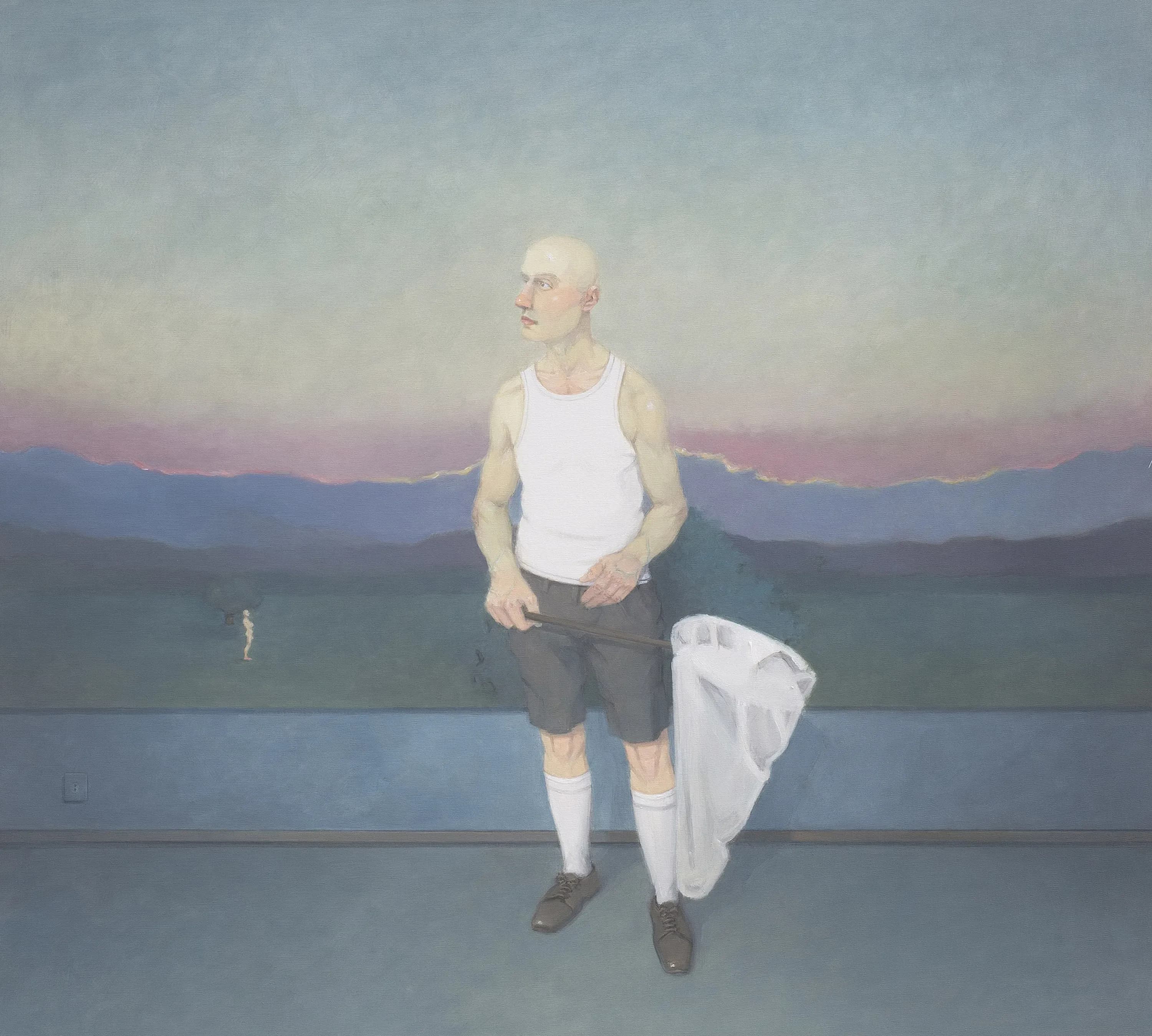 Rodrigo Cunha — Interior com Paisagem do Arrebol, 2015