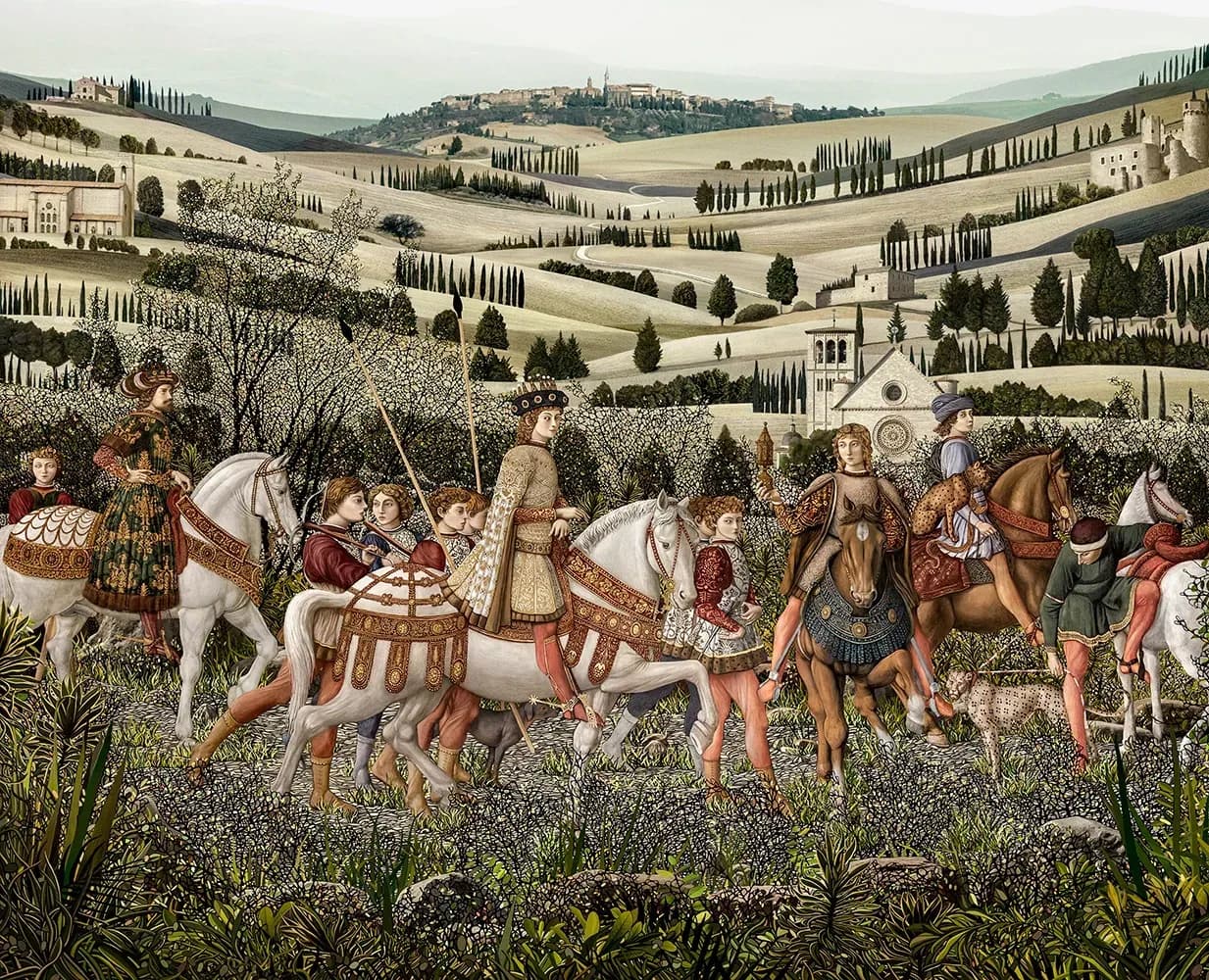 Marcelo Tinoco — Caminho para Montalcino, 2018