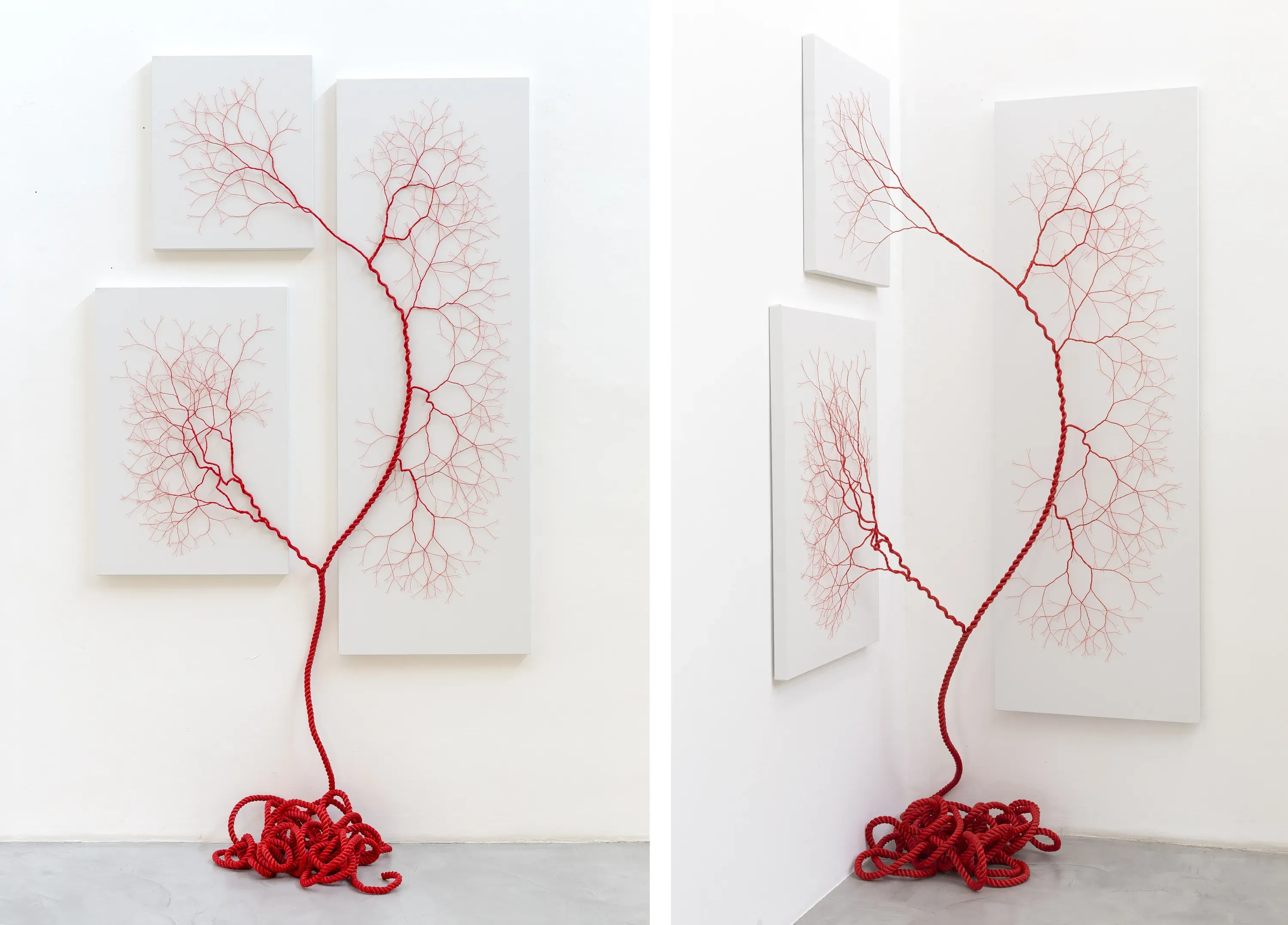 Janaina Mello Landini — Ciclotrama 166 (impregnação), 2019