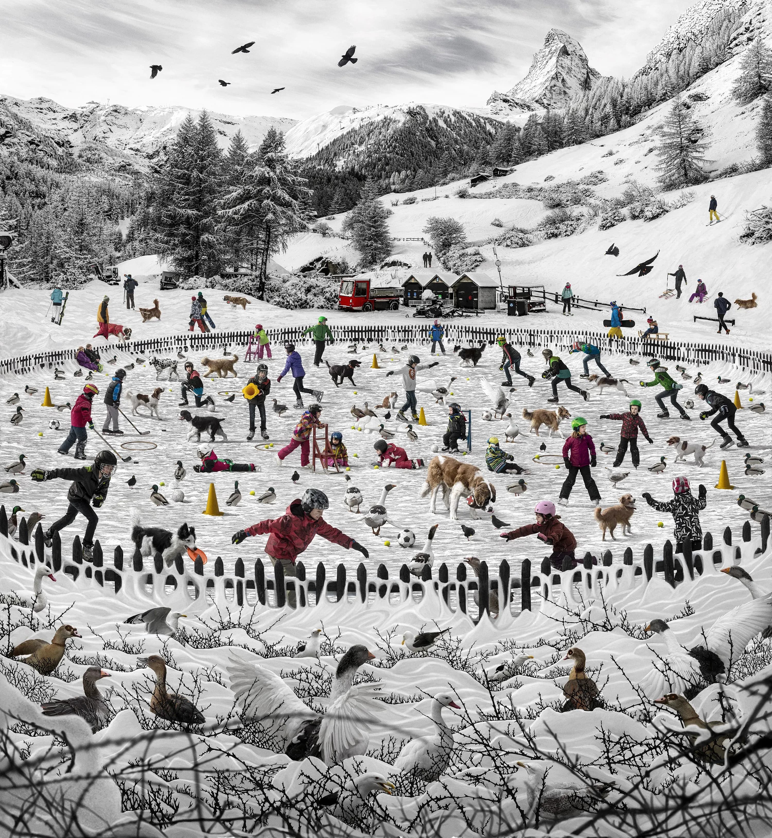 Marcelo Tinoco — Lagoa dos Patos 2 - Matterhorn, Suíça, 2020