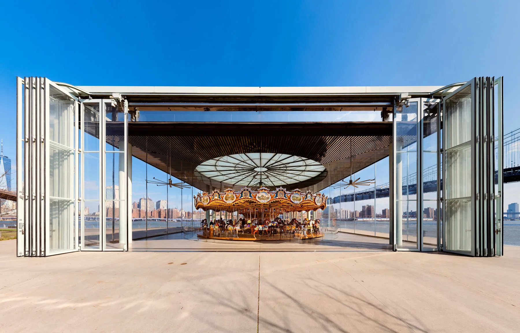 Flávia Junqueira — Carousel No. 61/Jane's Carousel, 1922, Brooklyn Bridge Park, New York, 2026