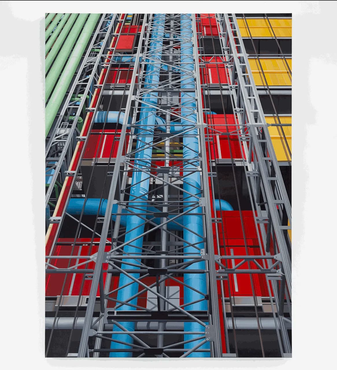 Hildebrando de Castro — BEAUBOURG #3 (Série Centre Pompidou), 2021