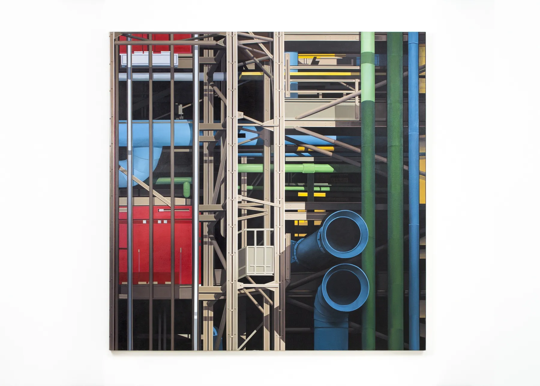 Hildebrando de Castro — BEAUBOURG #2 (Série Centre Pompidou), 2020