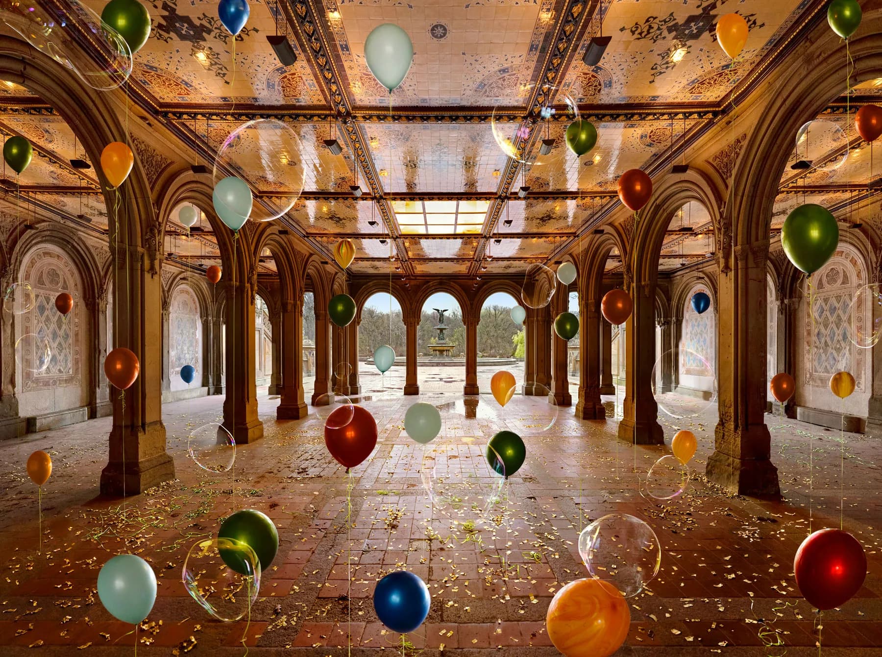 Flávia Junqueira — Bethesda Terrace Arcade & Angel of the Waters, 1863/73, Central Park, New York, 2026