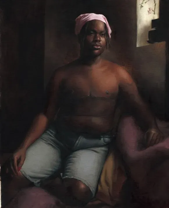 Thix — Um sofá perto da janela (Retrato de Chala), 2023
